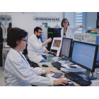 Scientists at the Proteomics Unit